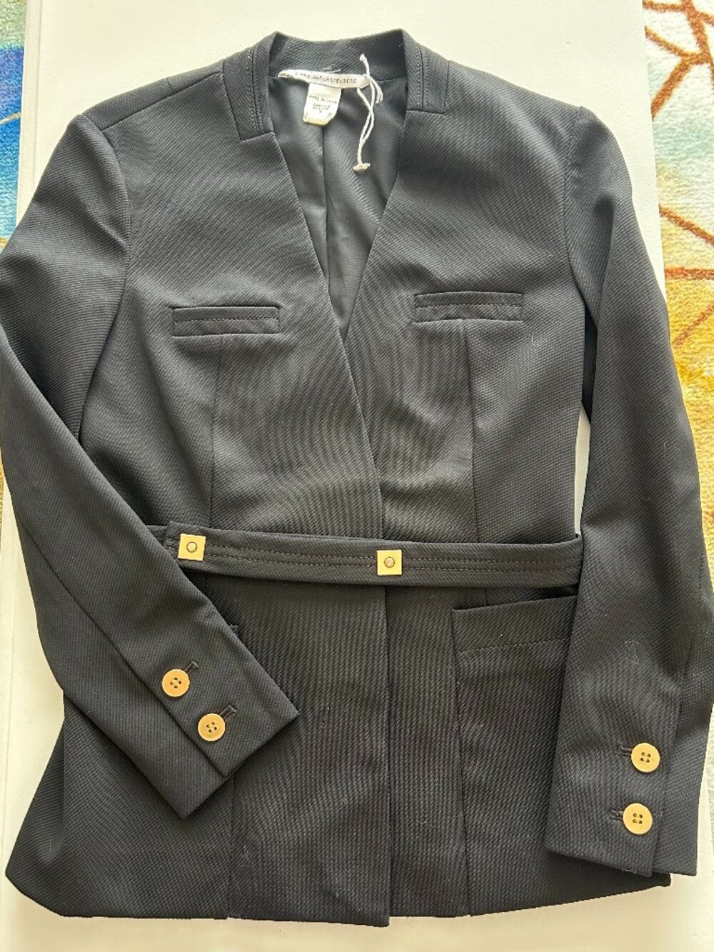 Diane von Furstenburg, Black Blazer
